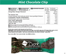 Load image into Gallery viewer, NuGo Dark Mint Chocolate Nutrition Facts